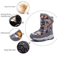 thumbnail image 2 of Yunkctuk Boys and Girls Snow Boots, Waterproof Winter Boots, Children's Non Slip Boots (for Little/Big kids), 2 of 7