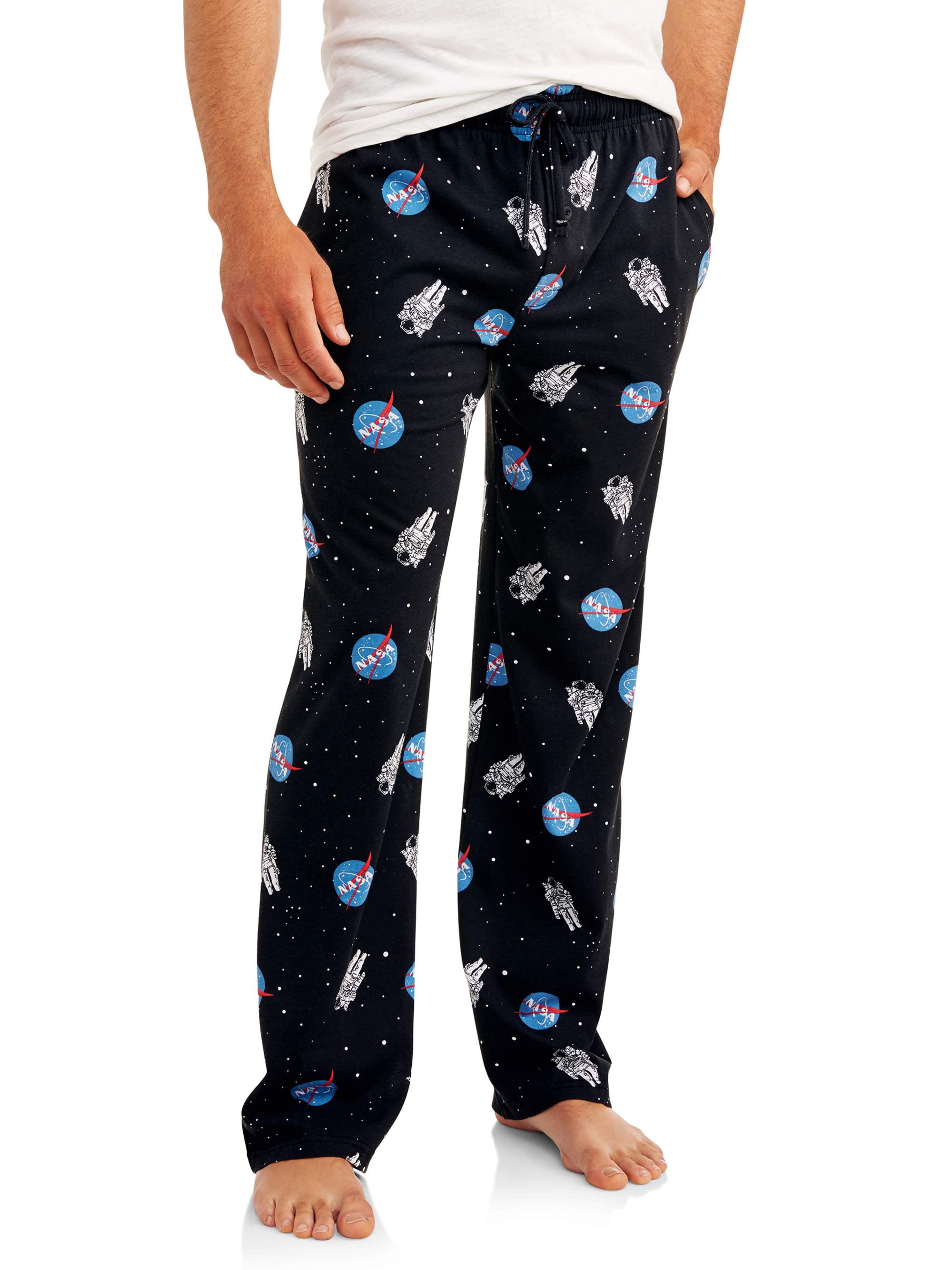 Mad Engine Men's NASA Logo and Astronaut Lounge Pants - Walmart.com