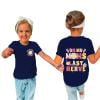 thumbnail image 2 of Bnwani Summer Saving Toddler Girls Print Cotton Crop Color Printed Solid Short Sleeve Top T-shirt Tee, 2 of 5