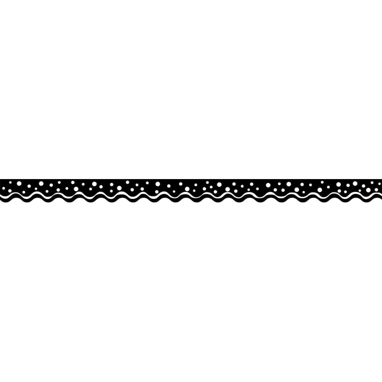 Barker Creek Double-Sided Cityscape Border – 70 Feet Total, Color-In Design On One Side, Perfect For Bulletin Boards & Classrooms