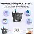 thumbnail image 2 of WiFi Wireless Security Camera Outdoor Waterproof Full Metal Housing IP CCTV Monitoring Remote Video Surveillance, 2 of 9