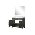 thumbnail image 4 of Harbor 36 in W x 22 in D Black Oak Single Bath Vanity, Cultured Marble Top and 34 in Mirror, 4 of 5