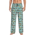 thumbnail image 1 of Balery winter ski Dachshund Pantalones de pijama para hombre, pijama ultraligero, pantalón de descanso-Medium, 1 of 6