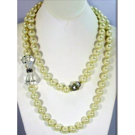 Heidi Daus Swarovski Heirloom Quality Necklace & Bracelet Set~Full of Possibilities (Cream Pearl)