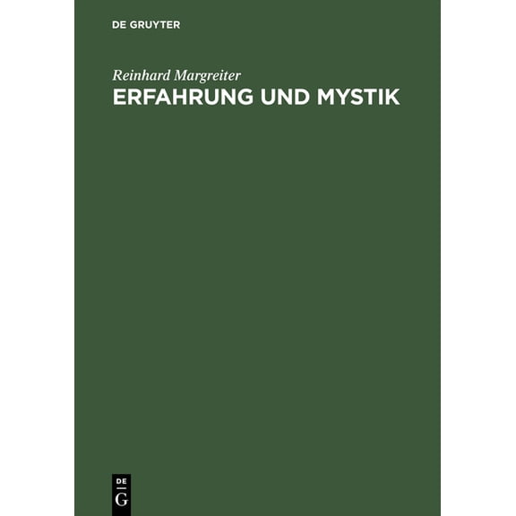 Erfahrung und Mystik, (Hardcover)