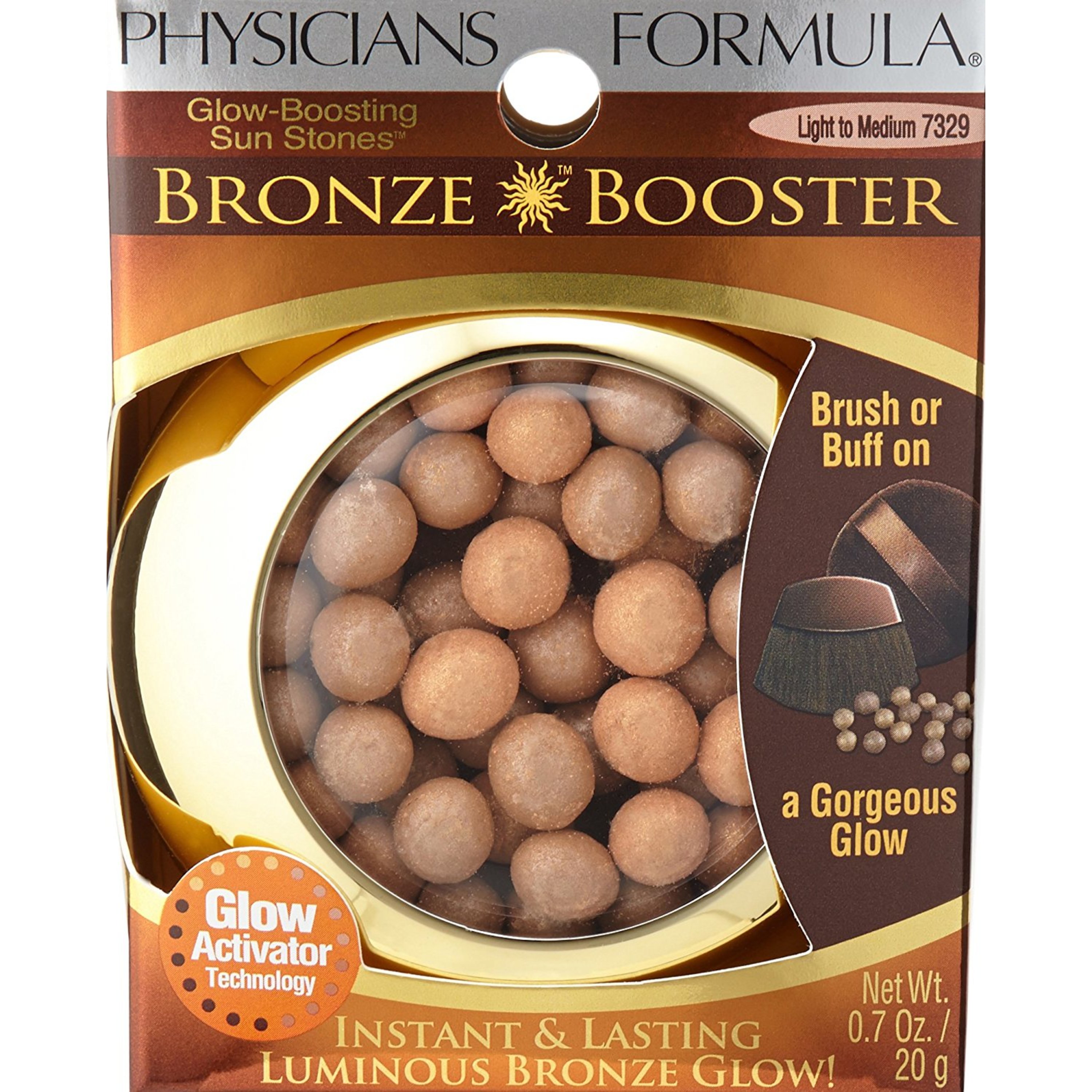 Physicians Formula Bronze Booster Glow-Boosting Sun Stones, Light to Medium - image 3 of 5