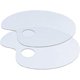 thumbnail image 1 of 2 piezas de paleta de pintura acrílica transparente compatible con pintura artesanal DIY transparente O brand modelStyleType, 1 of 2