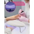 thumbnail image 4 of LED Nail Lamp Manicure Hand Rest, 2 In 1 Hand Pillow Nail Lamp Gel Nail Dryer Nail Armrest for Gel Nails Polish Curing Fingernails Light Manicure Tool, 4 of 5