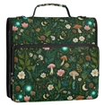 thumbnail image 5 of FORMRS Zipper Binder with Shoulder Strap 2-inch Ring 500 Sheet Capacity File Bag, Green Forest Pattern, 5 of 5
