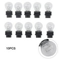 thumbnail image 3 of 10 Pack 3157 Clear and Amber Tail Signal Brake Light Bulbs, 3 of 4