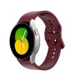 thumbnail image 2 of Correa de reloj de silicona para Samsung Galaxy Watch5 Pro/5/4 45/40/44 mm (rojo vino) Ehuebsd Para estrenar, 2 of 9