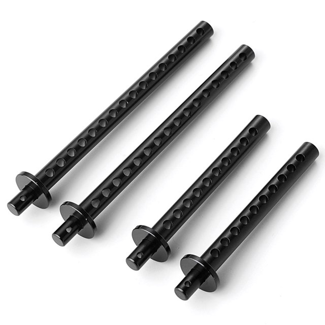 Soporte de carcasa equilibrada Vogacara RCGOFFLOW 4 Uds de aleación de aluminio para 1/10 Shell Post GEN8 RC