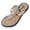 hwj# Gold249, variant on Huowey Women Thong Flip Flops Glitter Rhinestone Floral Flat Slide Sandals Non Soft Sole Summer Beach Casual Walking Footwear For Ladies Holiday Outdoor Sandals,Gold,6.5
