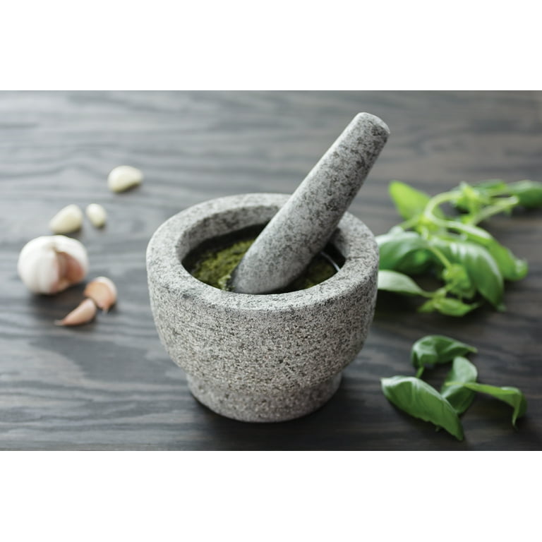 6 in. x 4.3 in. Granite Mortar and Pestle 6 in. x 4.3 in. Granite Mortar and Pestle