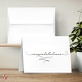 thumbnail image 4 of Congratulations Cards With Envelopes - White Blank Interior - Card Size: 4.25” x 5.5” When Folded | 25 Congrats Cards and 25 Envelopes Per Pack (Congrats), 4 of 5