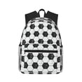 thumbnail image 2 of Goofa Soccer Print Casual Backpack for Women Men,Waterproof High School Bookbag,Lightweight Travel Daypack,Classic College Backpack,Laptob Backpack, 2 of 6