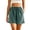 Army Green, variant on Yievot Women's Cotton Shorts Drawstring Elastic Waist Loose Fit Breathable Summer Beach Vacation Casual Shorts