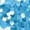 Light Blue, variant on Girls 2 Piece Dance Outfit Set Sequin Metallic Crop Top with Skirts Jazz Latin Ballroom Performance Dancewear White 130(130)