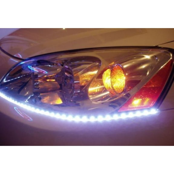 For The Bling Lights LED DRL Daytime Running Strips for Toyota Prius Head Lamps (all years)