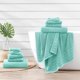thumbnail image 2 of Casa Platino Juego de Toallas de Baño de 12 Piezas - Incluye 4 Toallas de Baño Grandes, 4 Toallas de Mano y 4 Paños - Toallas de Baño de Algodón Suave y Absorbente - Cielo Aguamarina, 2 of 7
