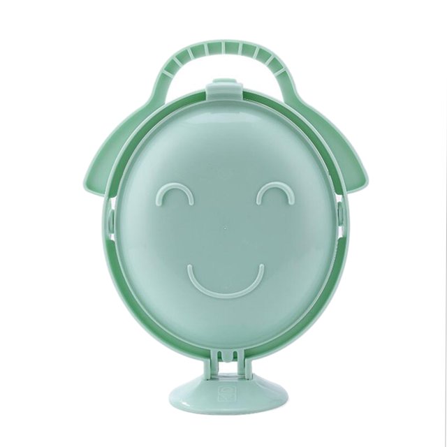 de dulces plegable de 2 niveles portátil con bandeja de aperitivos Verde Sunnimix Canasta de frutas