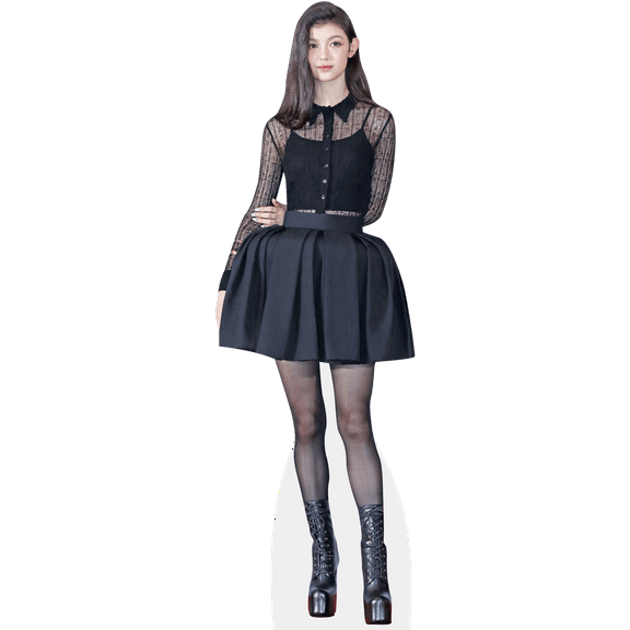 Danielle Marsh (Black Dress) Lifesize Cardboard Cutout Standee