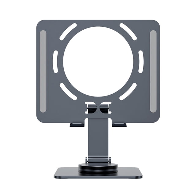 All Metal Tablet Stand Hollow Back Panel for Heat Dissipation All Round Rotation Infinite Angle Adjustment Can Be Used with Heat Sink Stand for Tablet
