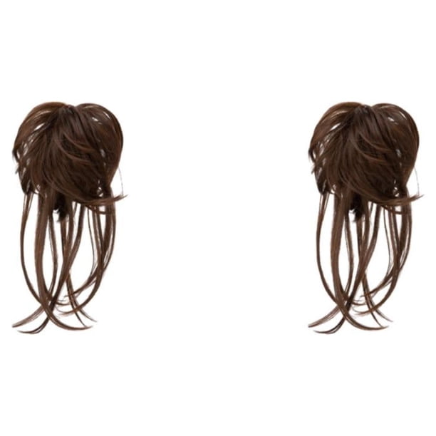 Minnieouse Extensión de cola de caballo fácil de usar, estilo sin esfuerzo para damas, peluca de moño de pelo rizado hecha de materiales Type10 NO10