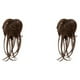 thumbnail image 2 of Jumpingount Moño de cola de caballo de fibra, peinado multiusos esencial para mujeres, extensión de cola de caballo, cabello rizado, damas Type10 NO10, 2 of 6