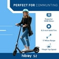 thumbnail image 2 of (Secondhand) Hiboy S2 Electric Scooter - 8.5 inch Solid Tires, 350W Motor, 17 Miles Long-Range & 19MPH Max Speed Commuting Scooter with APP, 2 of 9
