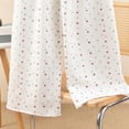 thumbnail image 5 of cfhntfmh Women's Comfy Casual Pajama Pants with Drawstring Spring Summer Lounge Bottom Wide Leg Pajama Pants, 5 of 5