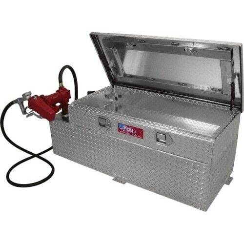 RDS 71789 Rectangular Auxiliary/Transfer Combo Fuel Tank and Tool