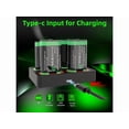 thumbnail image 4 of Rechargeable Battery Pack Charger Station for Xbox Controller, 4 x 2600mWh Rechargeable Batteries for Xbox Controller Battery Pack for Xbox One/Xbox Series X|S/Xbox One S|X/Xbox One Elite, 4 of 6