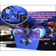 Techtongda Screen Printing Press 6 Color Shirt DIY KIT Screen Printer Squeegee Ink Frame #006955