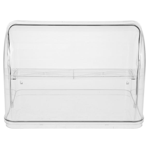 Soimiss Clear Collection Display Case Acrylic Figurine Model Holder Perfect for Home Decoration and Storage