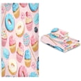 thumbnail image 7 of GZHJMY Donut Towel Set of 3, Highly Absorbent Soft Towels with Bath Towel, Hand Towel and Washcloth for Bathroom Hotel Gym Spa, 7 of 7
