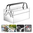 thumbnail image 1 of Bbq Folding Case Folding Box Tools Storage Case Charcoal Grill Portable Bbq Grill Accessories, Suitcase Industrial Cabinet Multi- Function Storage Box, 1 of 6