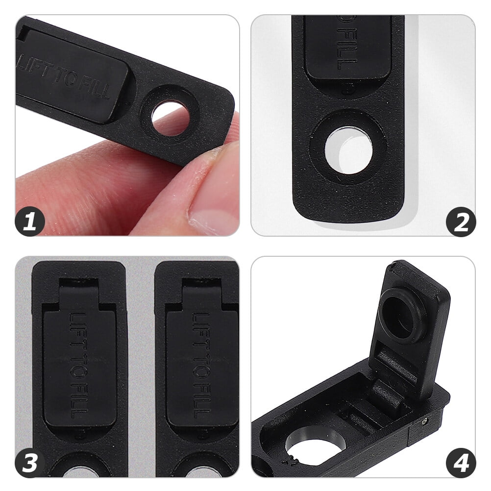 20Pcs Lighter Rubber Gasket Useful Lighter Bottom Pad for Most Fluid Lighter