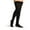 Black, variant on Sigvaris Specialty 552 Secure Women's 20-30 Closed Toe Thigh High Compression Stockings w/Silicone Band Beige M1 Short