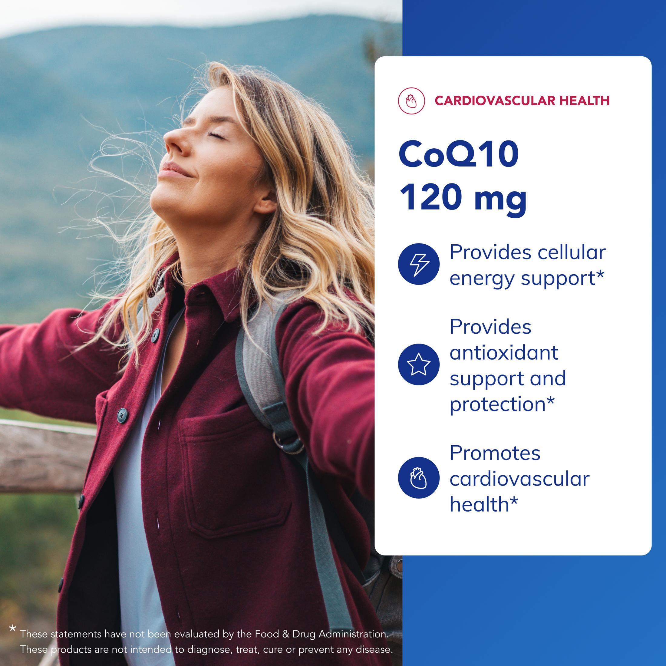 Pure Encapsulations CoQ10 120 mg - Coenzyme Q10 Supplement for Heart Health, Energy, Antioxidants, Brain & Memory Health - Cellular Health, Cognition & Cardiovascular Support* - 30 Capsules