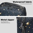 thumbnail image 4 of Constellation Waterproof Oxford Cloth Storage Pouch Cable Organizer Cord Organizer Travel Small Bag 5.9x9.44x3.14 in, 4 of 6