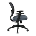 thumbnail image 2 of Desk Chair Desk Chair, Adjustable Arms, 19" to 23" Height, Fabric, Gray 55-7N17-226, 2 of 2