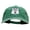 Kelly Green, variant on US 6 Embroidered Unstructured Cotton Cap - Wine OSFM