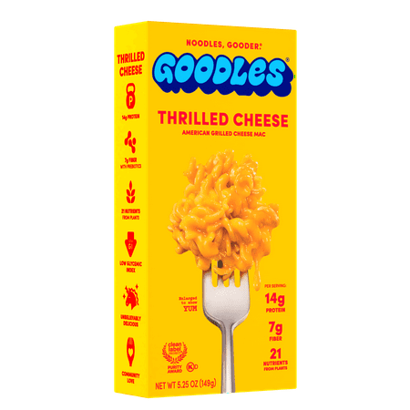 Goodles Mac & Cheese Thrilled Grilled Cheese Flavored Mac; Shelf Stable; 5.25 oz