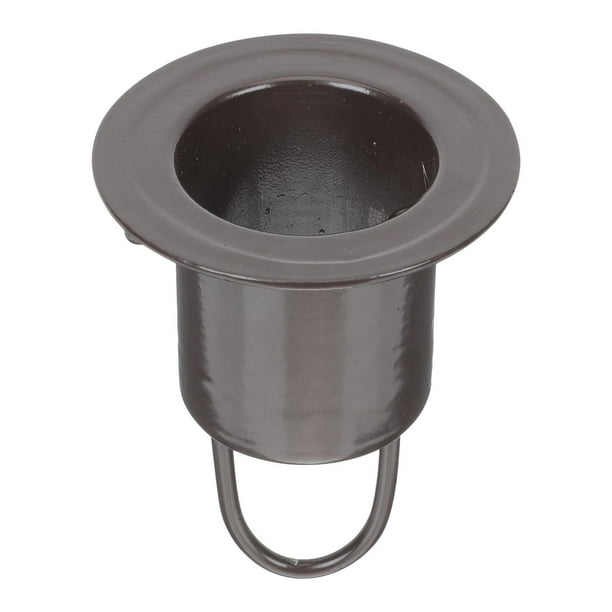 Adaptador de canalón de cadena de lluvia Accesorios de drenaje de aleación de aluminio Gancho a prueba de herrumbre