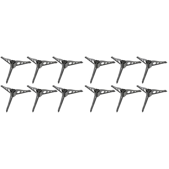 BERTDOMD 12 Pcs Plastic Xmas Tree Bases Practical Xmas Tree Holders Tree Fixators Blackish Green