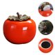 thumbnail image 4 of Lata de té suelta con sellado multifuncional para almacenar granos de café (naranja intenso), 4 of 5