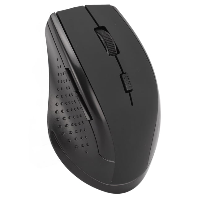 2.4G Mouse, Low Battery Indicator Optical Mouse for Desktop PC Red,Blue,Black