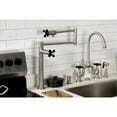 thumbnail image 3 of Kingston Brass KS4708PKX Duchess Deck Mount Pot Filler Faucet, Brushed Nickel, 3 of 8