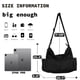 thumbnail image 5 of Bandolera tipo bandolera Yaucher de lona grande para mujer y hombre, 5 of 8